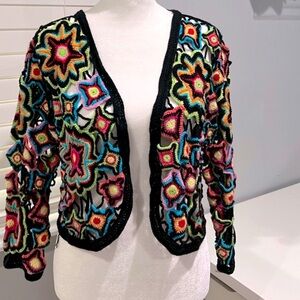Marisa Christina Vintage‎ Crochet Cardigan